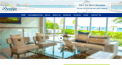 Desktop Screenshot of prestigevacationsaruba.com